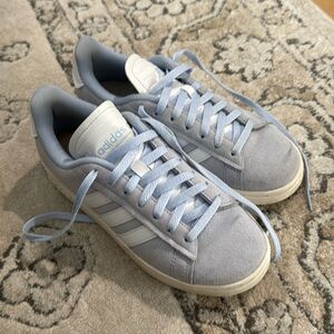 Blue women’s adidas sneaker